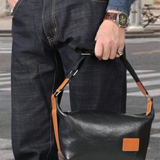 tas pria kulit tas selempang kulit pria asli - tas asli kulit garut