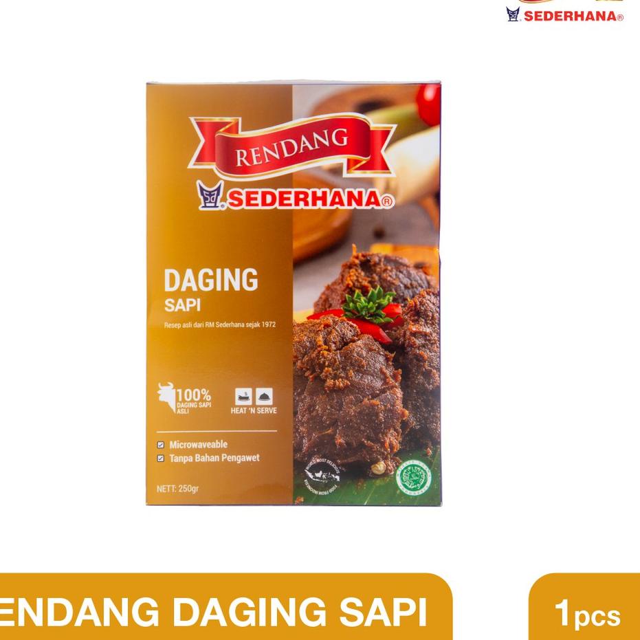 

℮ Rendang Daging Sederhana - Daging Sapi ◘
