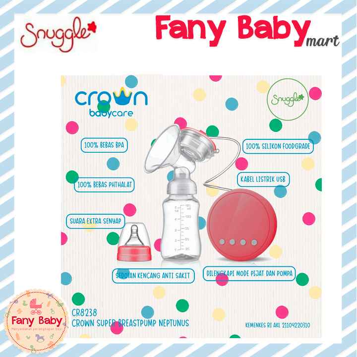 CROWN SNUGGLE SUPER BREASTPUMP