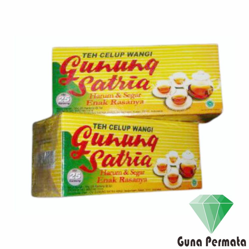 

[spin1] Gunung Satria Teh Celup Tea Bag 25 Pcs Teh Wangi Khas Kalimantan