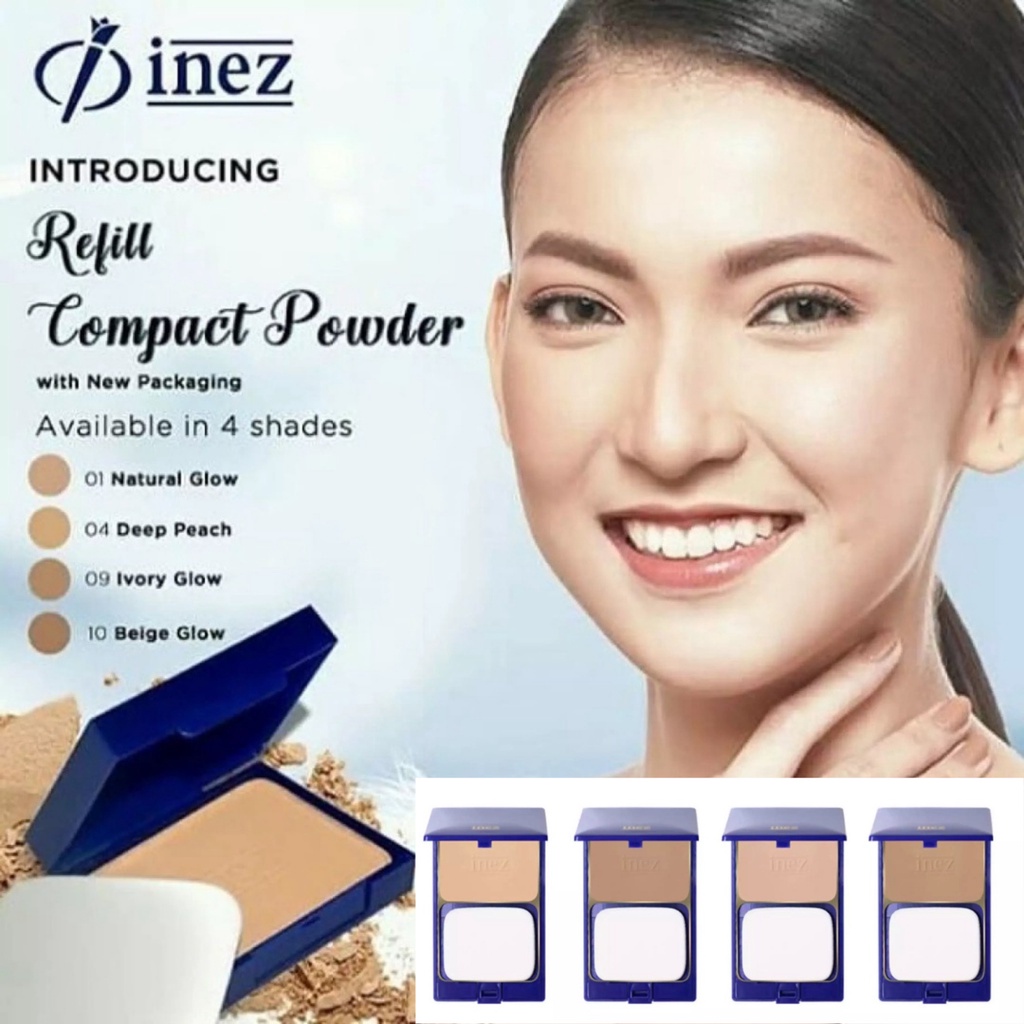 INEZ Color Contour Plus Compact Powder ccp refill bedak inez ccp isi ulang 12gr