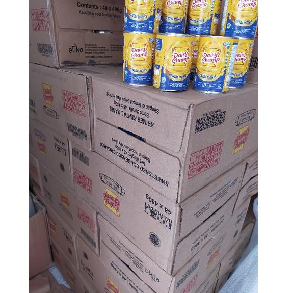 

PALING AMPUH✌️>>> Susu kental manis Dairy Champ 480gr berikut BUBBLE WRAP / susu kental manis