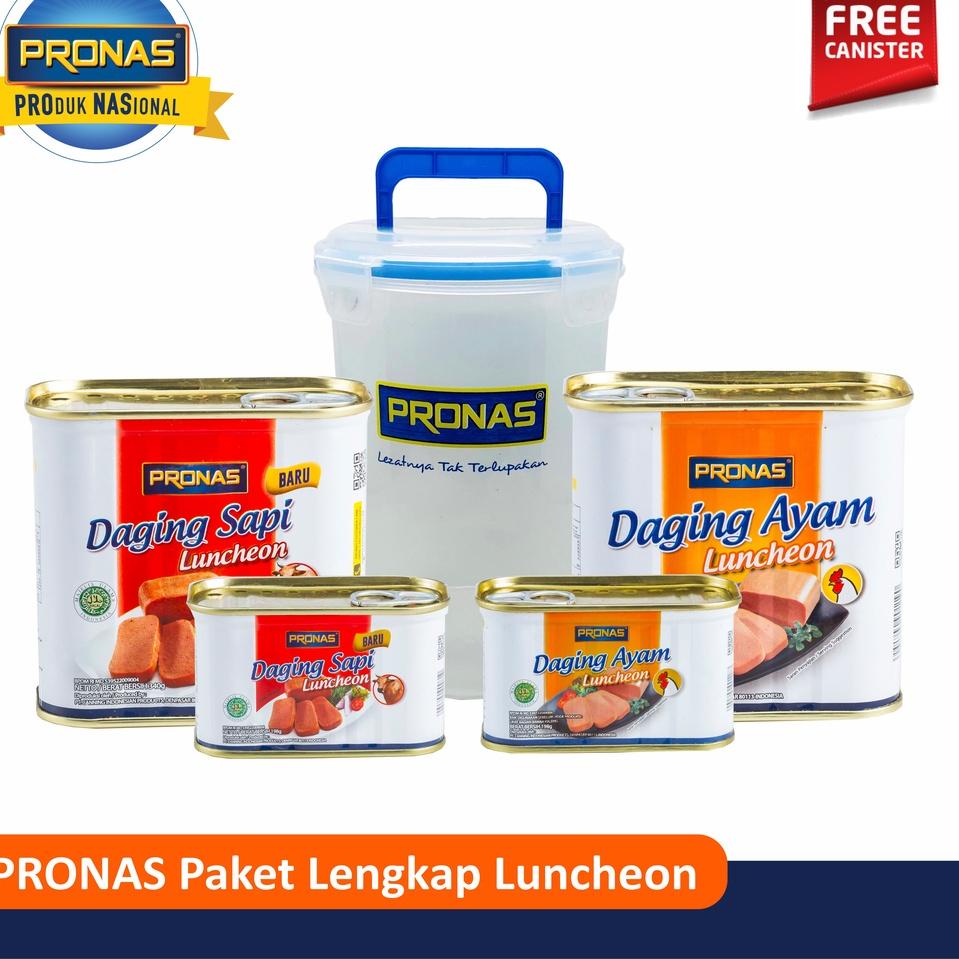 

ⅎ PRONAS Paket Lengkap Luncheon Free Canister ✽