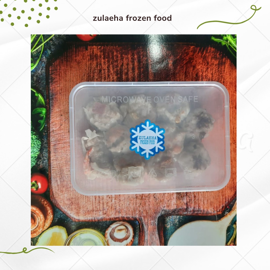 

Dimsum Premium Frozen atau Dimsum Ayam Mix Halal Isi 25pcs Free Saos