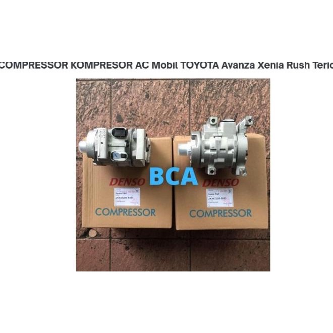 Compressor Kompresor Ac Mobil Toyota Avanza Lama Denso Cool Gear