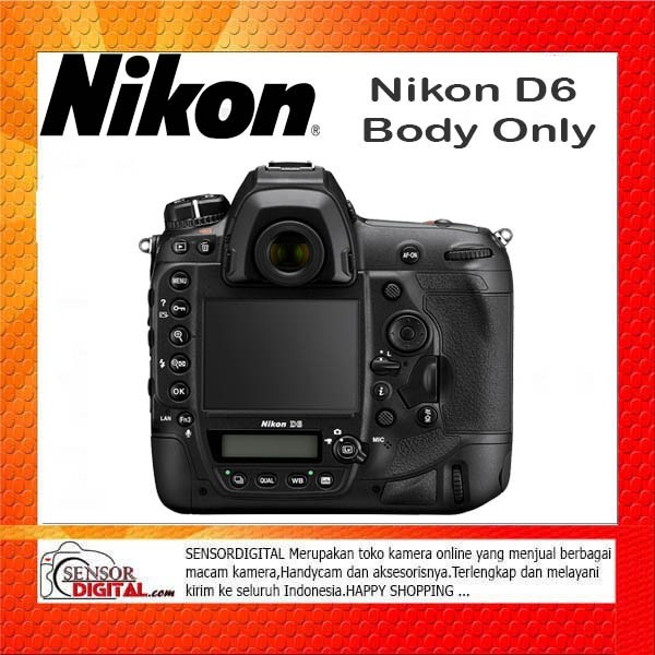 Nikon D6 Body Only Kamera - Garansi Resmi Nikon