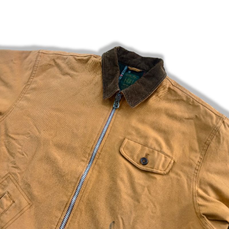 BE HOT WORK JACKET DETROIT DUCK CANVAS