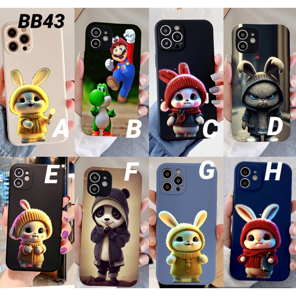 Softcase BB43 for Iphone 6 6s 6g 6+ 6s+ 7 8 7+ 8+ X Xs 11 12 13 14 14+ Plus Pro Max