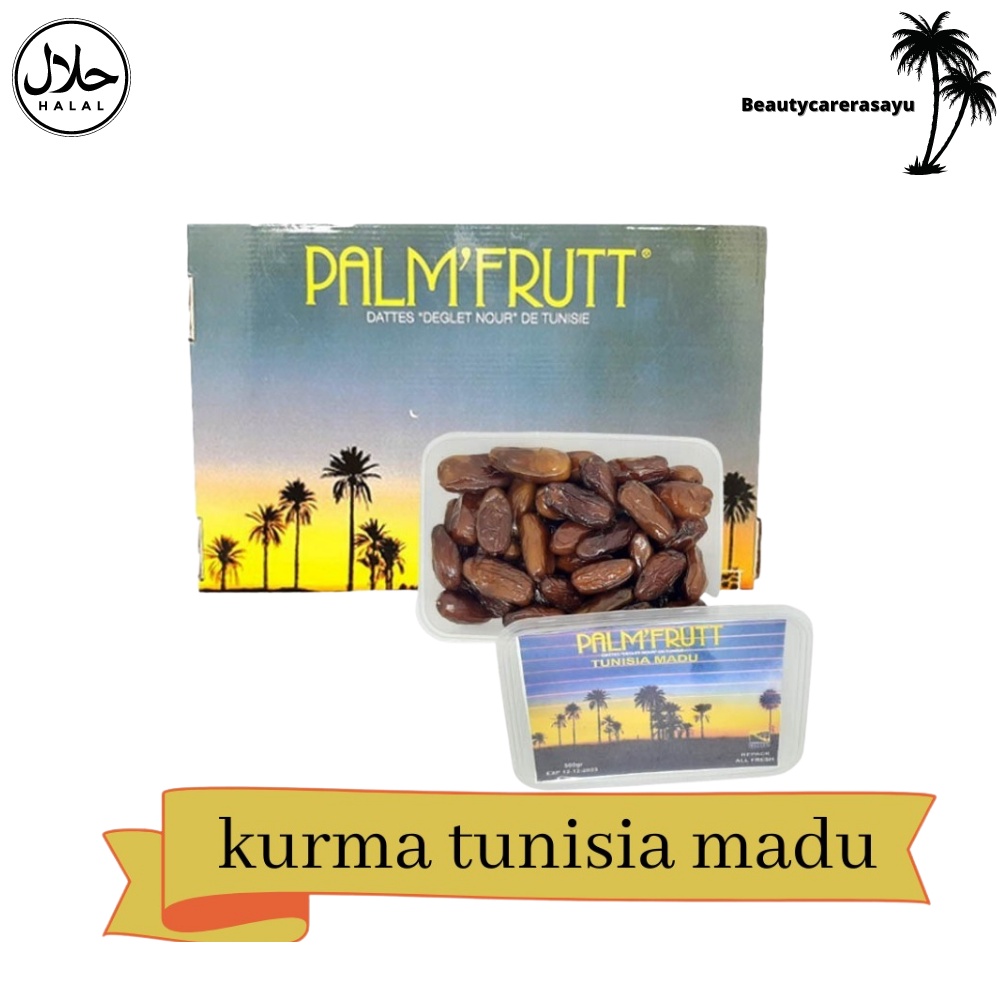 

Kurma Palm Frutt Madu 1kg / Tunisia Non Tangkai / Palm Frutt Madu / Oleh - Oleh Haji dan Umroh