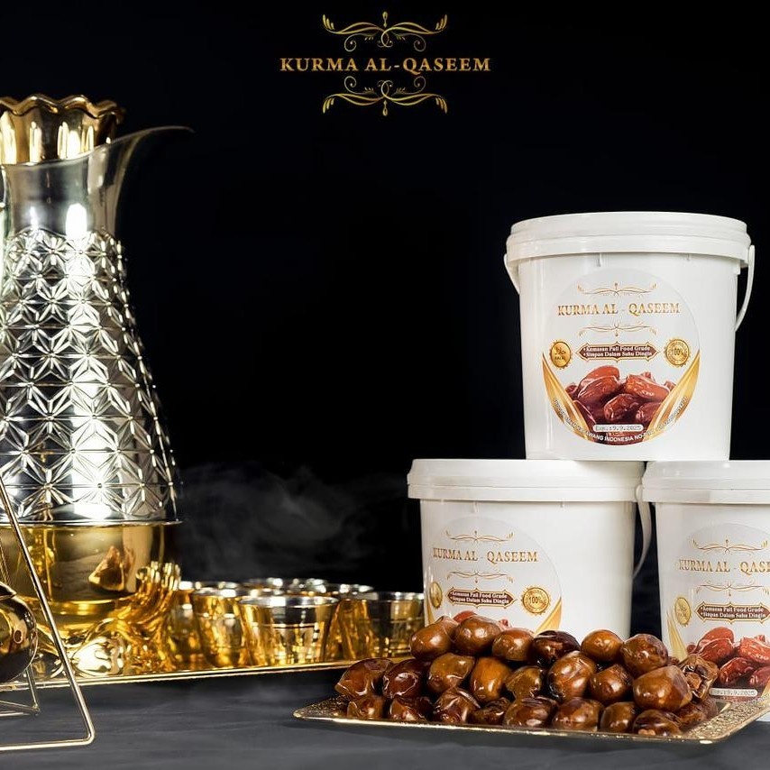 

Kurma Al Qaseem Al Qasim Premium Kemasan Ember