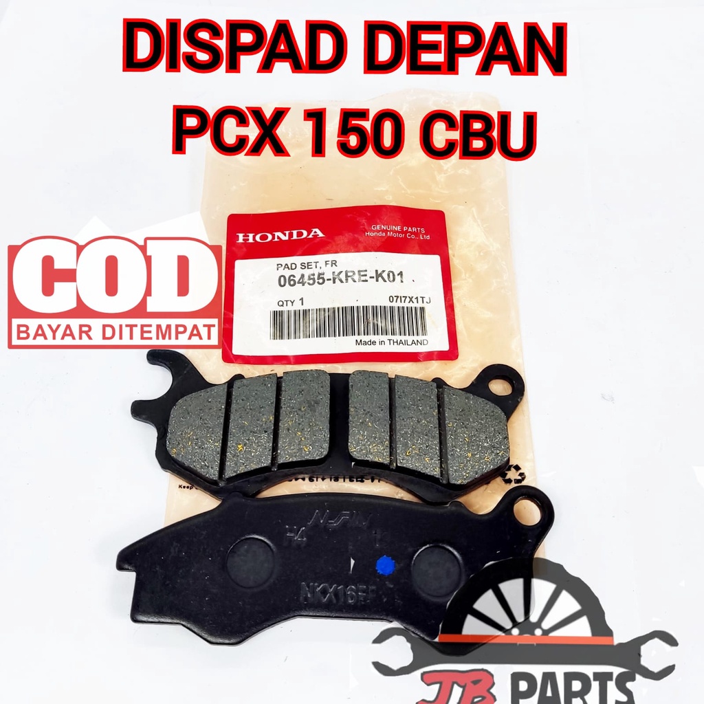 Jual Kampas Rem Depan Pcx Cbu Honda Kre Dispad Kualitas Sangat Bagus Presisi Mudah