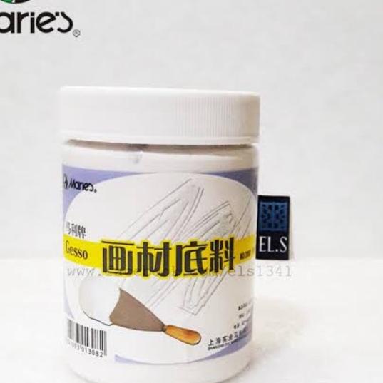

❆ Gesso maries 500 ml dasar kanvas ♔