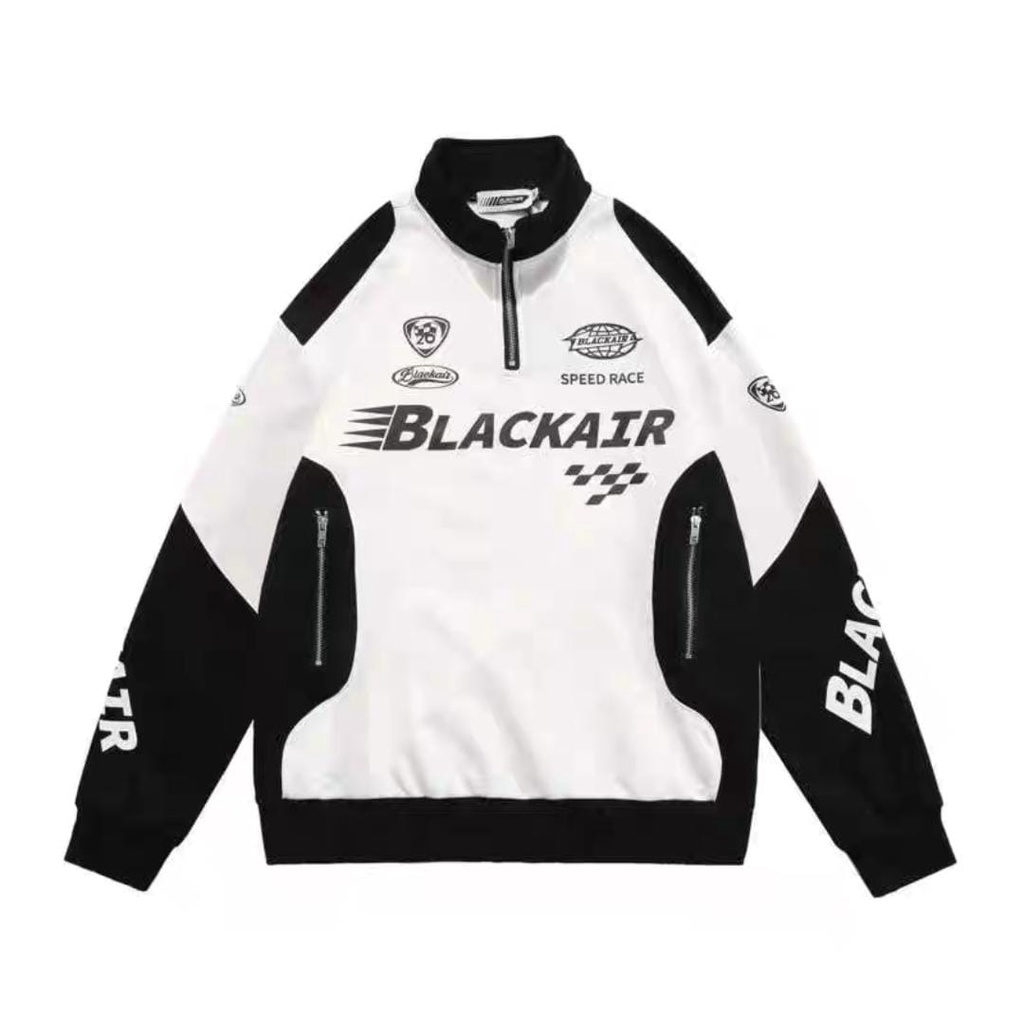 SPEED RACE BLACK AIR RACING SWEATER OVERSIZE UNISEX (PH)