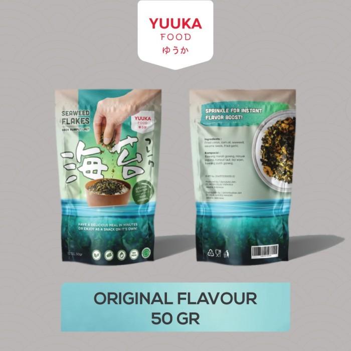 

Yuuka Food Abon Rumput Laut NON MSG Rasa Original / Ayam / BBQ 50gr