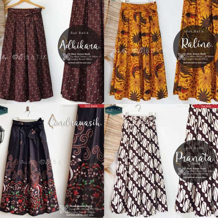 MURAH MERIAH GROSIR ROK BATIK PANJANG PREMIUM UNGGUL JAYA