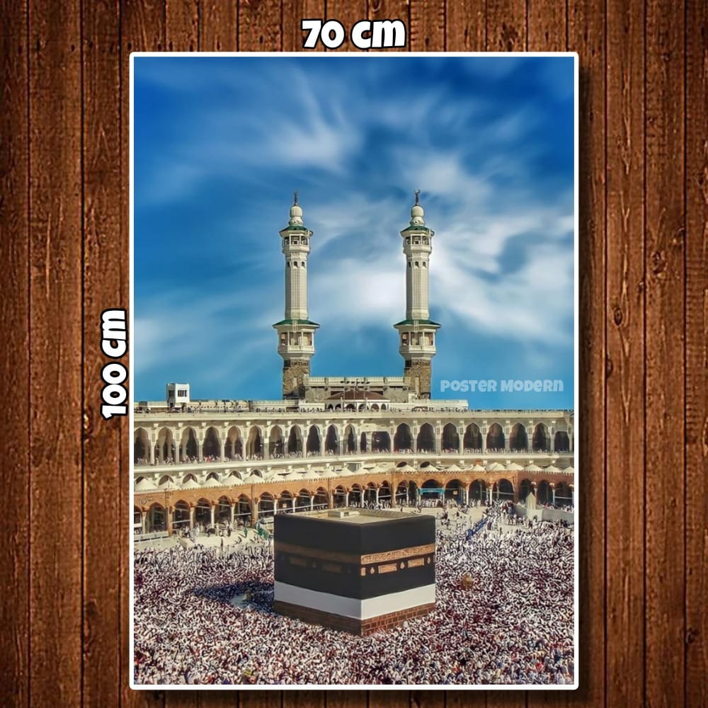 HIASAN DINDING KABAH MEKAH CODE30 VERTIKAL XTRA JUMBO 50X100CM 70X100CM 100X150CM 100X200CM / KABAH 