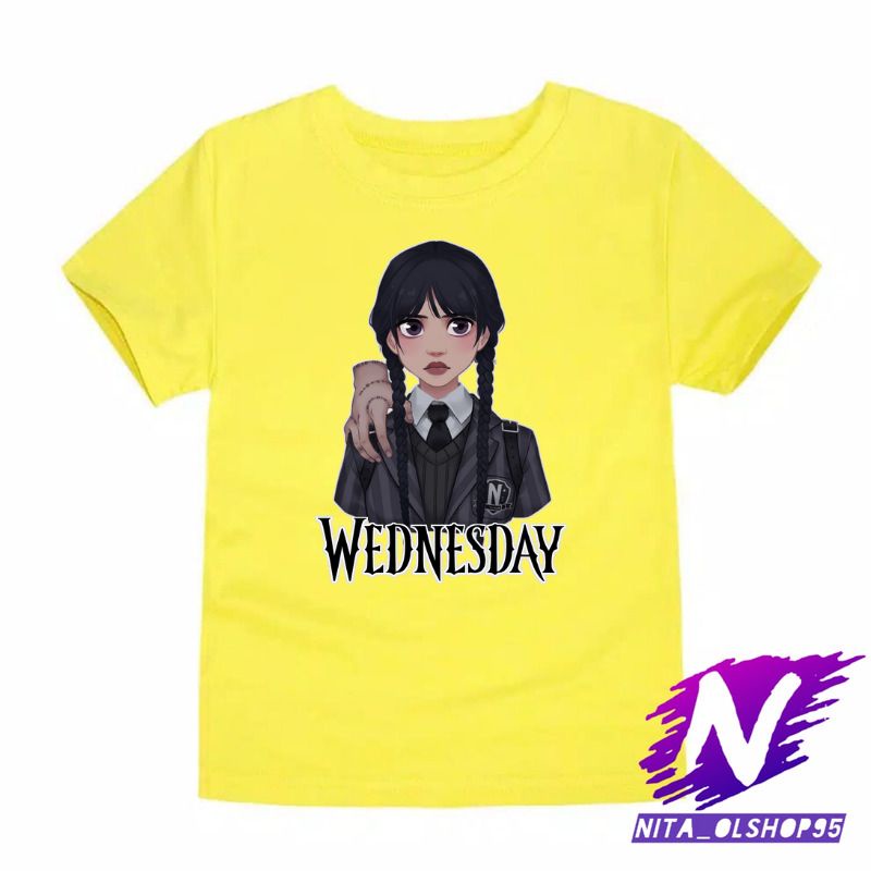 baju anak wednesday