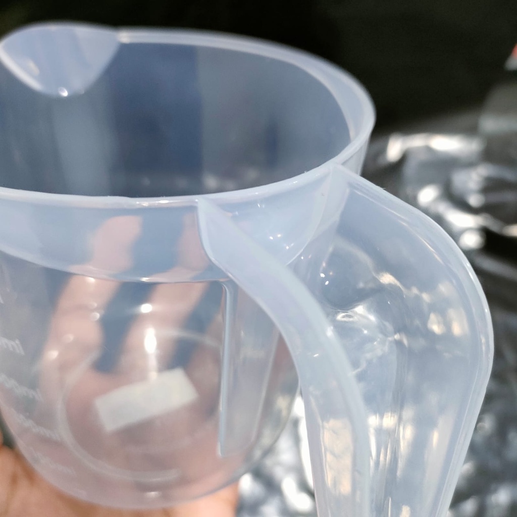 Gelas Takar Plastik 500 cc / Gelas Takar 500ml Serbaguna untuk Air, Beras Multifungsi / Gelas takar tantos / Measuring cup