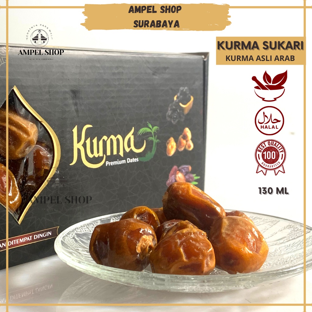 

Kurma Sukari Asli 1KG - Kurma Sukari Lembut