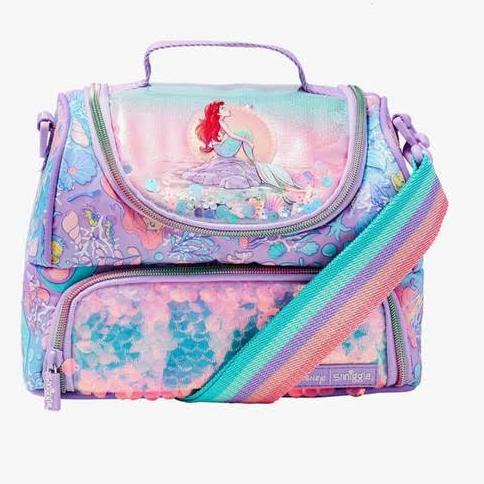 [COD] SMIGGLE Double Decker Lunchbox Lunchbag Minecraft / Avengers / Ariel / Cinderella 6072