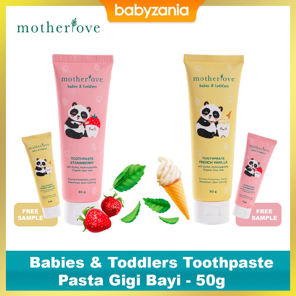 Motherlove Babies &amp; Toddlers Toothpaste Pasta Gigi Bayi - 50 gr