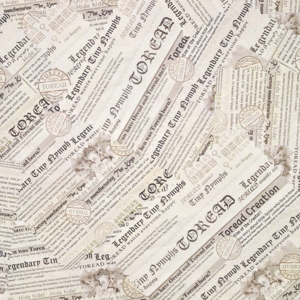 

Glossy Wrapping Paper | Newspaper Print (Kertas Kado)