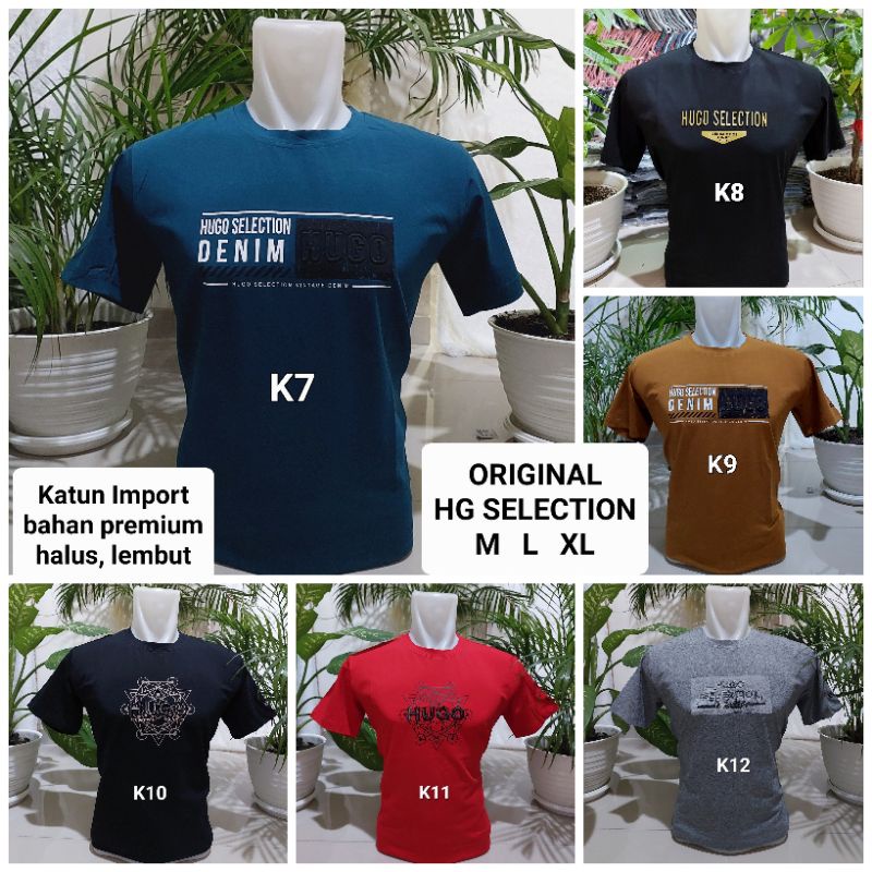 kaos HG Selection Original Import - hs selection oblong ori size M L XL