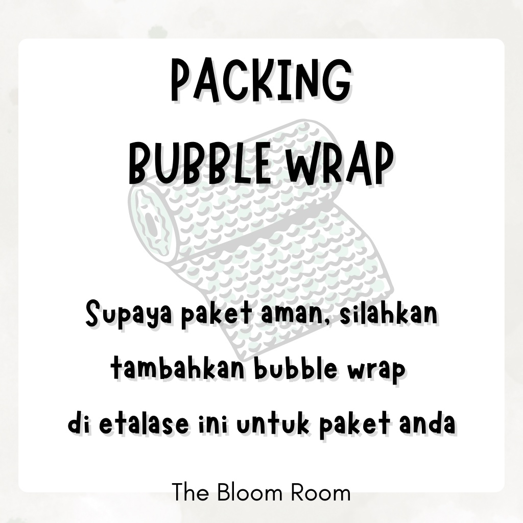 

PACKING BUBBLE WRAP