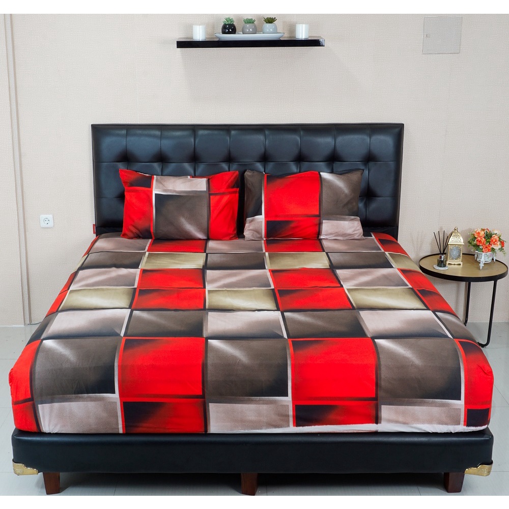 Idola Style Veronica Sprei 120 Micro Print Tinggi 30 cm MP-8088