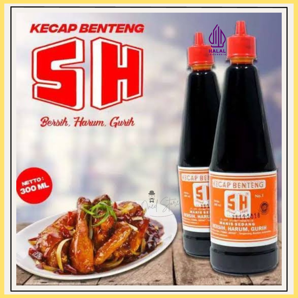 

Kecap SH Benteng Botol Plastik Ukuran 300 ML