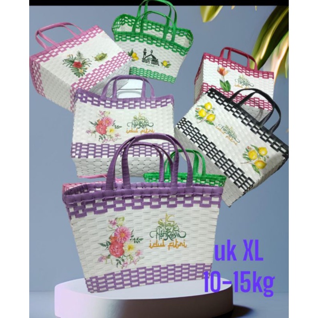 tas anyaman costum lebaran