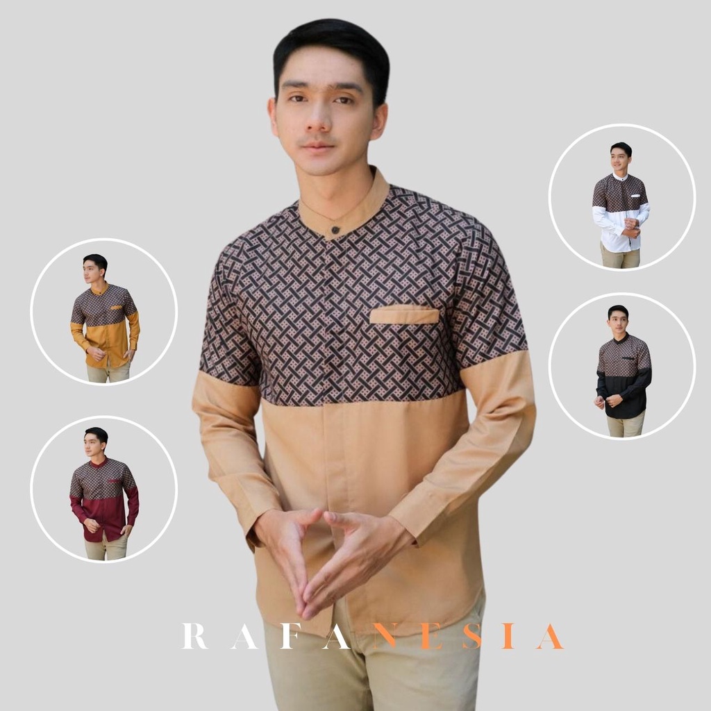 Kemeja Cowok Kasual Pria Keren Murah Croft &amp; Barrow Classic Fit Button Down Shir Baju Surfing 16TGV