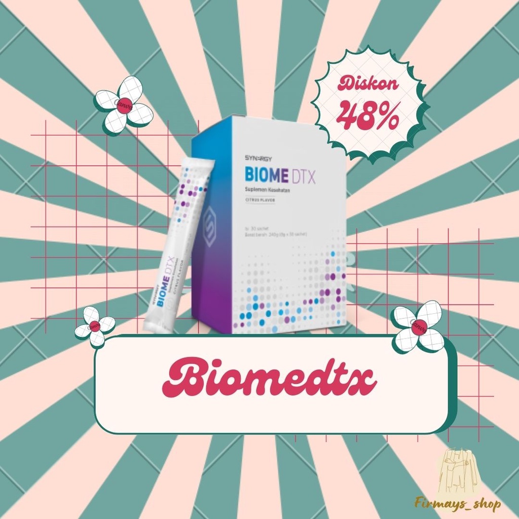 Synergy BIOMEDTX untuk membersihkan racun tubuh dan pencernaan