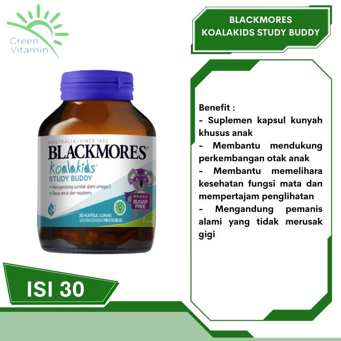 Blackmores Koalakids Study Buddy - Vitamin Otak Anak