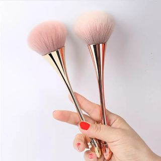 T&amp;Y Kuas Make Up Besar Gradasi High Quality Brush Blush On Mermaid Cantik Aneka Warna Korean Kuas Kosmetik Halus