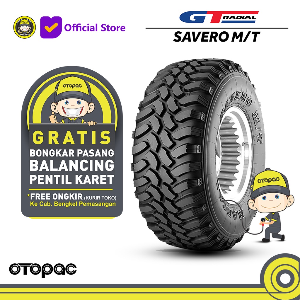 Ban mobil 33x12.5 R15 GT Radial Savero MT