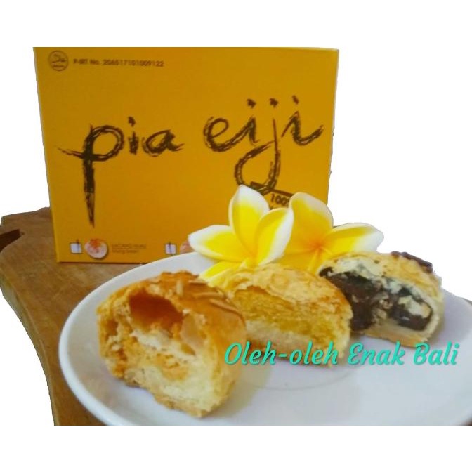 

@#@#@#] Pia Eiji Coklat, Keju, Kacang Hijau, atau Mix Coklat Keju isi 8
