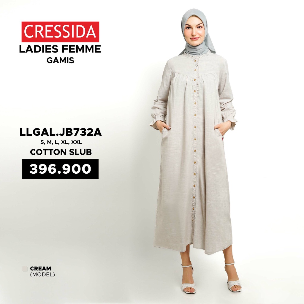 Cressida Ladies Baju Gamis Wanita - LLGAL.JB732A