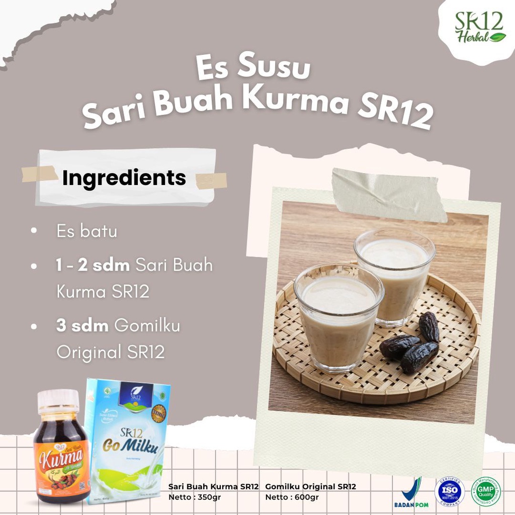 Paket sahur Ramadhan SR12 Go milku SUSU ETAWA TERBAIK GOMILKU SUSU KAMBING KUALITAS PREMIUM GOAT MILK SUSU BUBUK BPOM SARI BUAH KURMA AL BAROKAH SR12 SARI KURMA ASLI MENINGKATKAN STAMINA TUBUH MENCEGAH ANEMIA