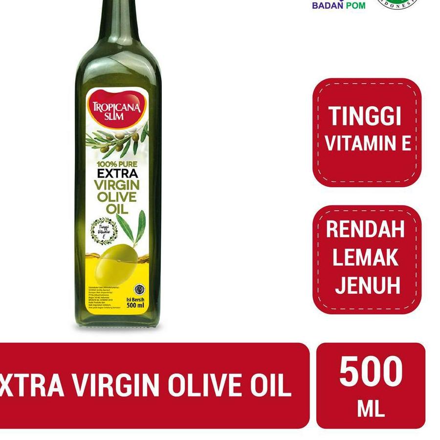 

➬ Tropicana Slim Extra Virgin Olive Oil 500ml - 100% Pure Extra Virgin Olive Oil ✶