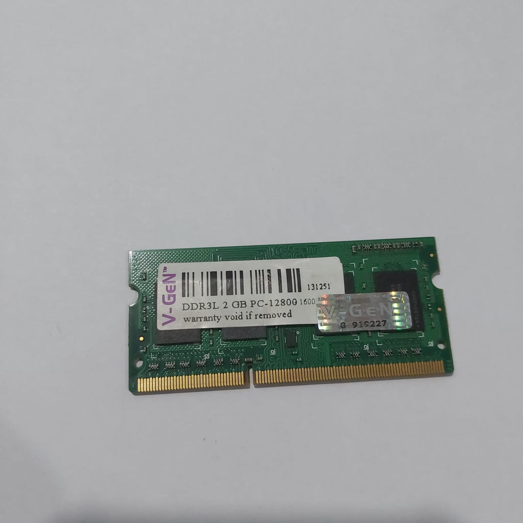 memory sodim vgen ddr3L 2gb pc12800