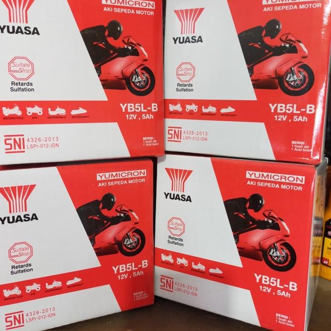 Accu Basah Yuasa Yb5Lb Debezzz