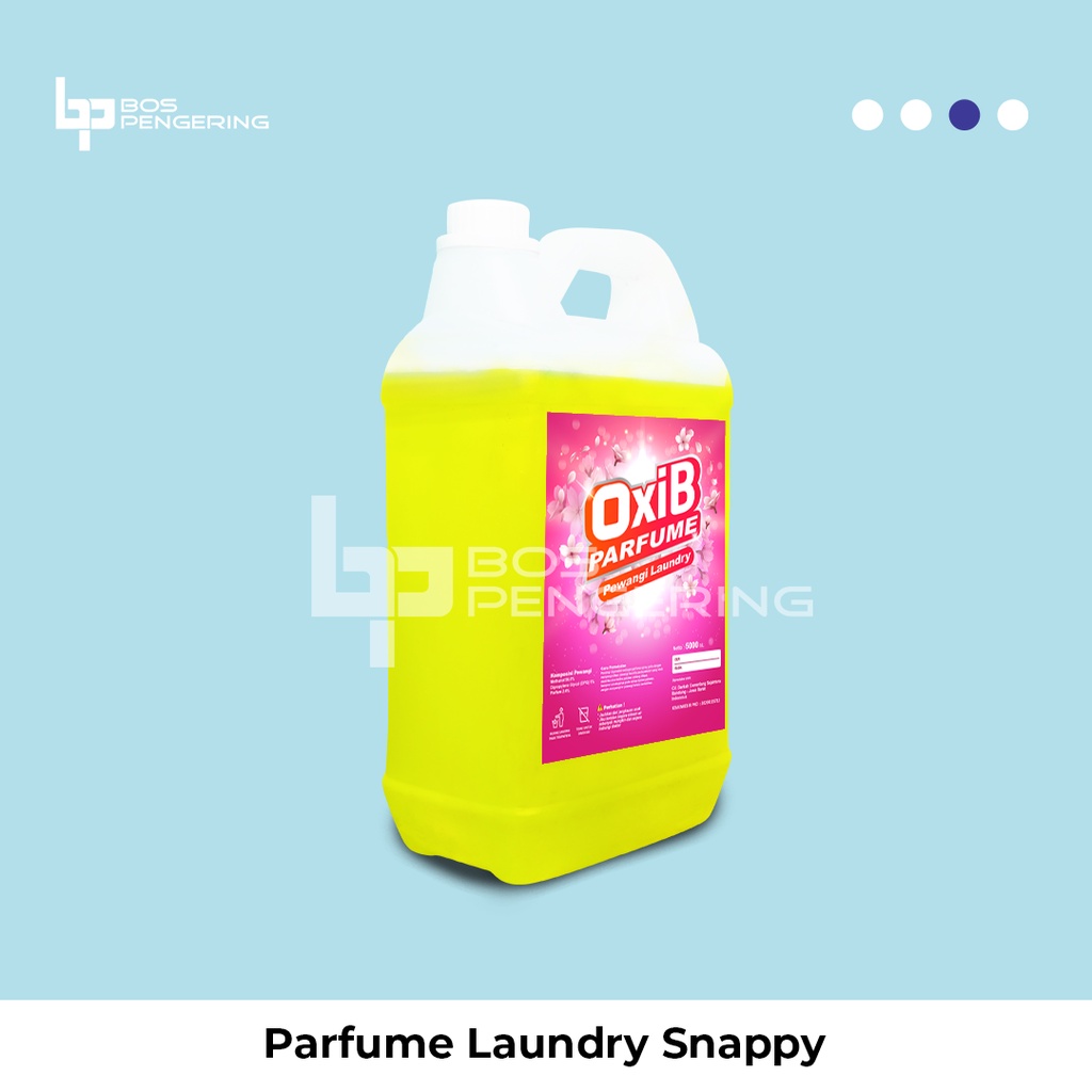 Pewangi Pakaian Laundry - OxiB Parfum Aroma Snappy 5 Liter Wangi Baby Tahan Lama Berkualitas