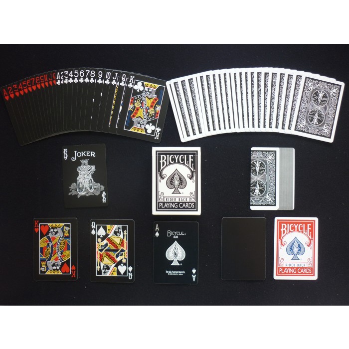 :::::::] Kartu Remi: Sale Bicycle Black Deck Magic Makers Original
