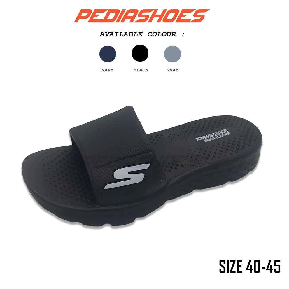 HARGA SPESIAL Skechers Pria Slide Skechers Original Sandal Pria Skechers Slide Sandal Empuk Anti Lic