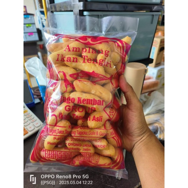 

krupuk amplang ikan tengiri 150 gr