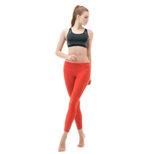 Sports Legging 90 Degree Capri Orange