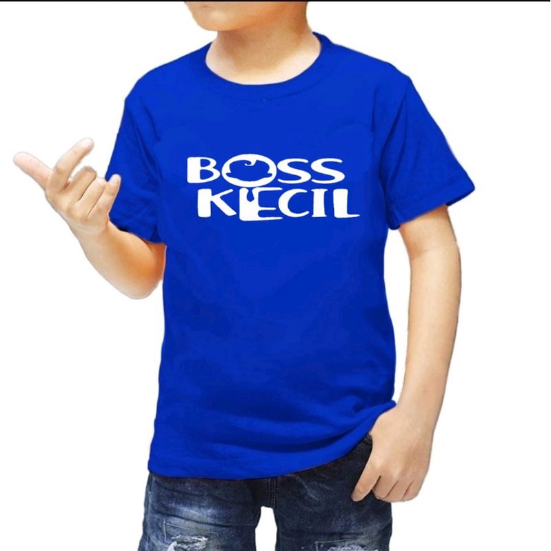 KAOS ANAK LAKI LAKI 1-12 TAHUN BOS KECIL