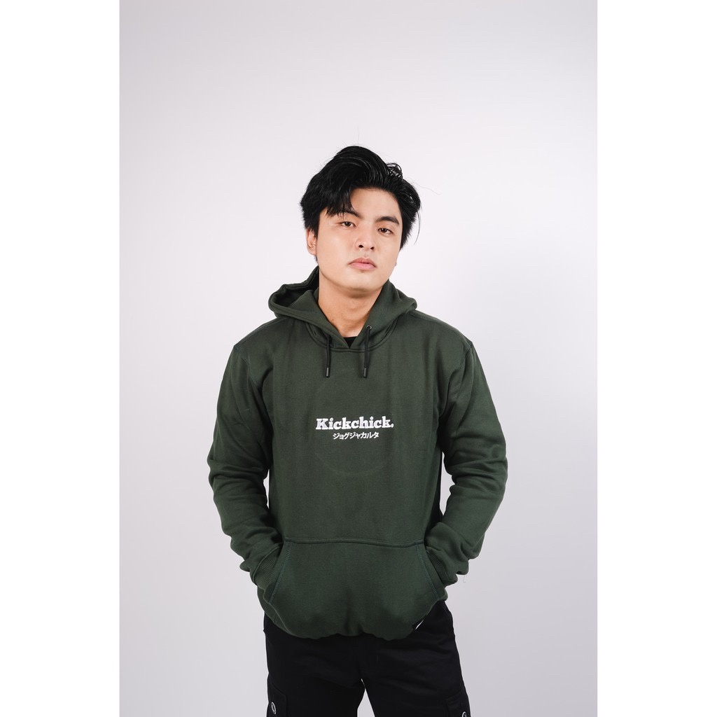 Jaket hoodie kichickk premium / hoodie tali bulat unisex