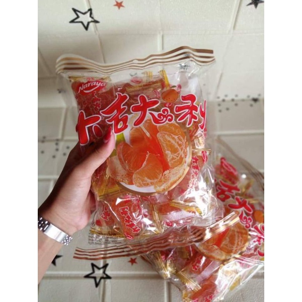 

PERMEN JELLY JERUK NARAYA 500 GR